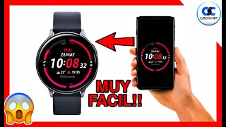 👌Cómo configurar la hora en un smartwatch o pulsera inteligente [upl. by Cybil]