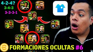 ✅ TOP MEJORES FORMACIONES Ocultas de la SEMANA Parte 6  EFOOTBALL 2024 Mobile [upl. by Odlaner444]