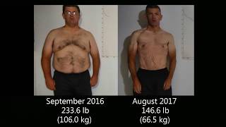 TimeLapse Weight Loss Transformation [upl. by Apple]