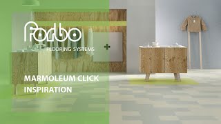 Marmoleum Click  Inspiration  Forbo Flooring Systems [upl. by Fuller]