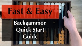 Backgammon Quick Start Guide BackgammonHQ [upl. by Euqinahc]