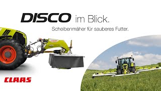 CLAAS  DISCO im Blick [upl. by Ahders]