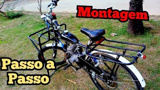 como montar uma bike motorizada do zero [upl. by Sivrahc]