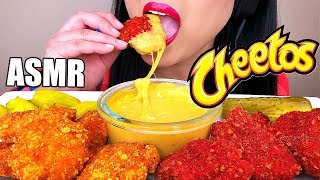 CHEESY HOT CHEETOS CHICKEN NUGGETS ASMR SPICY Flamin HOT COOKING amp EATING NO TALKING  ASMR Phan [upl. by Aneen]