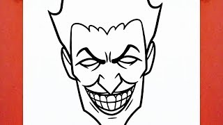 HOW TO DRAW THE JOKER [upl. by Mady]