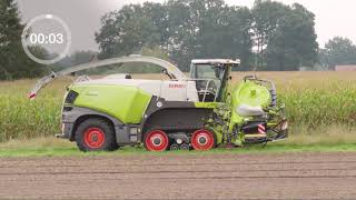 CLAAS JAGUAR 990 TERRA TRAC  ORBIS 900 [upl. by Onin]