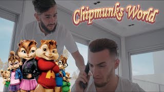 Zouhair Bahaoui  Hasta Luego ft TiiwTiiw amp CHK amp Alvin Chipmunks Cover بصوت السناجب [upl. by Nyllij]