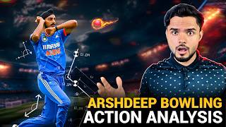 Arshdeep Singh Bowling Action Analysis in detail [upl. by Norvall]