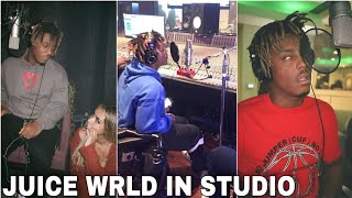 Juice WRLD In Studio [upl. by Naiviv787]