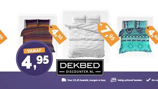 DekbedDiscounternl  Beddengoed vanaf 495 [upl. by Lednahs]