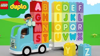 LEGO Alphabet ABC Song for Toddlers  Nursery Rhymes  Cartoons and Kids Songs [upl. by Anikat]