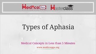 Aphasia or Speech Disorders  Types amp Causes [upl. by Lodie417]