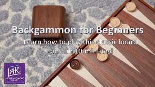 Backgammon for Beginners [upl. by Pownall]