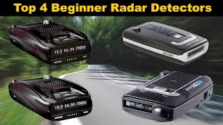 Top 4 Beginner Radar Detectors [upl. by Eidnil635]