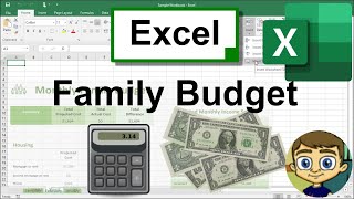 Creating a Family Budget with Excel [upl. by Ssegrub]