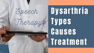 Dysarthria Types Signs Causes amp Treatment  Speech Therapy [upl. by Brunhilde23]