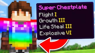 I Added CUSTOM ARMOR ENCHANTS to Minecraft [upl. by Margarete]