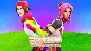 step broIm STUCK to my BEST FRIEND in Fortnite [upl. by Consuela871]