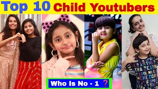 Top 10 Child Youtubers  Top 10 Kids Youtubers  My Miss Anand  Aayu And Pihu Show  Toy Star [upl. by Arymahs]