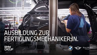 Ausbildung zur Fertigungsmechanikerin  BMW Group Careers [upl. by Cristiona]