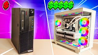 Worlds Cheapest vs Most Expensive Gaming PC [upl. by Wehtta]