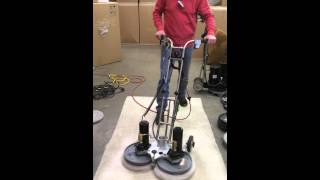 Rotovac Wide Track Bonnet Cleaning Encapsulation Demo [upl. by Esertal228]