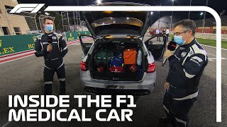 Inside The F1 Medical Car [upl. by Ihsakat]