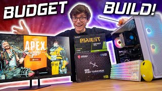 The BUDGET Gaming PC Build 2021 🤑 GTX 1650 i3 10100 Apex amp Fortnite Gameplay Benchmarks [upl. by Airitak]