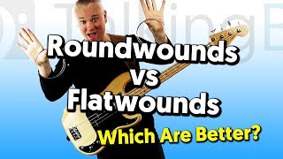 Roundwound Vs Flatwound Strings  Which Are Better [upl. by Niloc]