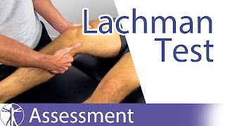 Lachman Test  Cruciate Ligament [upl. by Jona]