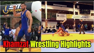 Khamzat Chimaev CRAZY wrestling highlights [upl. by Domph252]