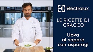 Cracco 1  Uova al vapore con asparagi [upl. by Eltsryk]