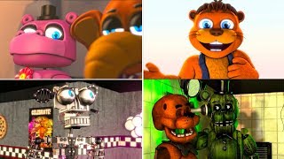 Every FNaF Animatronics in a Nutshell animated [upl. by Enelhtak]