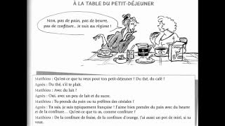 Dialogue En Français Nº53 À la table du petit déjeuner [upl. by Filahk]