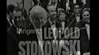 Stravinsky Petrushka Suite  Stokowski conducts in Stockholm [upl. by Marlea]