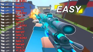 How To Become A Pro Sniper FAST in krunkerio [upl. by Ennail]