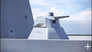 RAPIDFire naval 40 CTA multi role air defence system – Thales [upl. by Seravaj412]