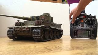 Tamiya Tiger I quotF01quot Early Production 116 Full Option Kit  Super Scale Detail [upl. by Azriel]