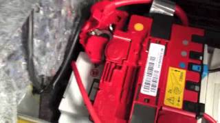 BMW E92E90 E93 Car Battery Replacement [upl. by Pelligrini934]