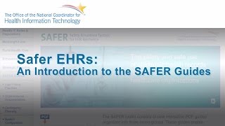 SAFER Guides for EHRs [upl. by Boynton]