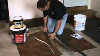 How To Seam Vinyl Flooring [upl. by Aihsercal]