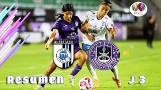 liga mx femenil  Querétaro vs Mazatlán Femenil J3 CL 25 [upl. by Annonyw]