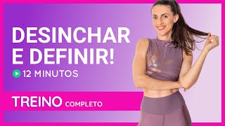 TREINO ABDOMINAL PRA DEFINIR A BARRIGA E DESINCHAR [upl. by Aeret432]