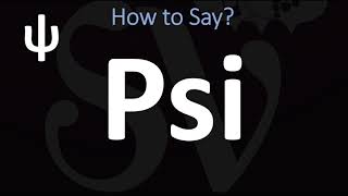 How to Pronounce Psi CORRECTLY  ψ Greek Alphabet Pronunciation [upl. by Elletnahc2]