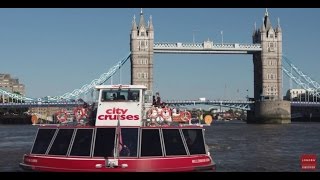 Thames River Cruise Dine Relax See New Views  City Cruises [upl. by Jammal]