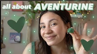 all about GREEN AVENTURINE everything you need to know [upl. by Ymac]