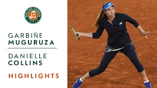 Garbiñe Muguruza vs Danielle Collins  Round 3 Highlights  RolandGarros 2020 [upl. by Ailecec268]