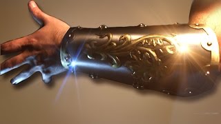 How to Make Armor with Ordinary Tools  Vambrace aka Bracer [upl. by Rois387]