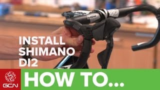 How To Install Shimano Electronic Di2 Groupsets [upl. by Alemahs]