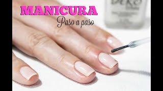 Clase 3 Manicure paso a paso ♥ Deko Uñas [upl. by Marras44]